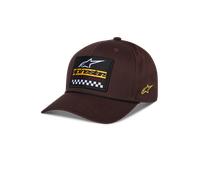 Alpinestars Casquette Snapback Matrix Brown, Taille: One Size