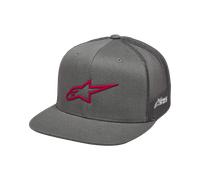 Alpinestars Casquette Trucker 3D Ageless Grey Red, Taille: One Size
