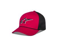 Alpinestars Casquette Trucker Ageless Shadow Black Red, Taille: One Size