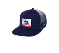Alpinestars Casquette Trucker Cali Gradient Navy White, Taille: One Size