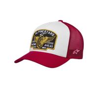 Alpinestars Heritage Patch Trucker Cap Rouge Homme White / Red