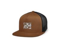Alpinestars Casquette Trucker Mackinic Brown Black, Taille: One Size
