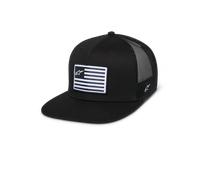 Alpinestars Casquette Trucker Plate Flag Black Black, Taille: One Size