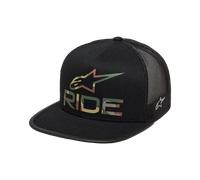 Alpinestars Ride 4.0 Camo Trucker Hat Casquette de Baseball, Noir, Taille Unique Homme