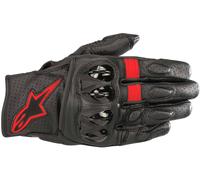 Alpinestars Celer V2 Gants de moto perforés, noir-rouge, taille XL pour homme
