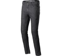 Alpinestars Cerium Denim Tech Pantalon textile de moto, noir, taille 32 pour homme