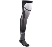 Alpinestars Chaussettes Cross Knee Brace – Noir/Blanc – Taille S/M Homme