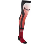 Alpinestars Chaussettes Knee Brace Motocross – Rouge – EU 42½–47½ Homme