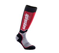 Alpinestars Chaussettes YOUTH MX PLUS – Noir Gris Rouge – M/L