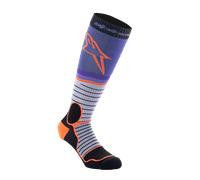 Alpinestars Chaussettes Cross Pro – Noir/Gris/Violet – Taille S