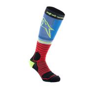 Alpinestars Chaussettes MX Pro V2 Black Red Light Blue