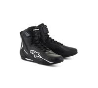 Alpinestars Faster 4, chaussures 10.5 US Noir/Blanc Noir/Blanc