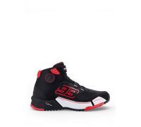 Alpinestars MM93 CR-X Drystar Chaussures de moto, Noir/Rouge/Blanc, Taille 10,5 (43,5)