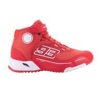 Alpinestars Chaussures De Moto MM93 CR-X Drystar® Bright Red White, Taille: 9.5
