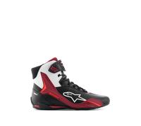 Alpinestars Chaussures Faster-4 Black White Dark Red