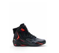 Alpinestars Chaussures Faster-4 Drystar® Black Rio Red Red Fluo