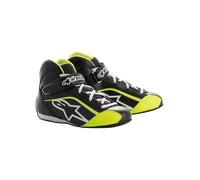Alpinestars Chaussures Tech-1 K Junior Black White Yellow Fluo, Taille: 12.5