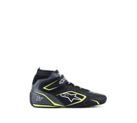 Alpinestars Chaussures Tech-1 T V3 FIA Black Cool Gray Yellow Fluo, Taille: 10.5
