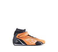Alpinestars Chaussures Tech-1 T V3 FIA Orange Fluo Black White, Taille: 6