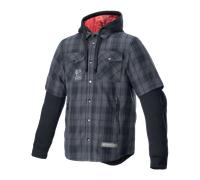 Alpinestars Chemise MO.ST.EQ Tartan Tar Gray Black, Taille: XXL