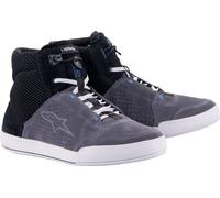 Alpinestars Chrome Air, chaussures 12.5 US Noir/Gris/Bleu Noir/Gris/Bleu