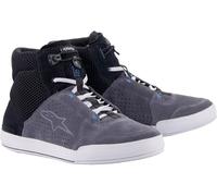 Chaussures Moto Alpinestars Chrome Air Noir/Gris Foncé/Bleu45,5 Noir,Gris Foncé,Bleu