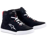 Alpinestars Chrome Chaussures de moto, noir-blanc-rouge, taille 47 pour homme