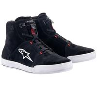 Alpinestars Chrome Chaussures de moto, noir/gris, Taille 6,5