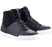 Alpinestars Stella Chrome Drystar Chaussures de moto imperméables pour dames, noir-rose, taille 42 pour femmes