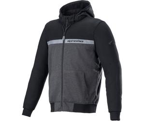 Alpinestars Chrome Street, veste en textile 4XL Noir/Gris Foncé Noir/Gris Foncé