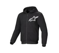 Sweat à Capuche Moto Alpinestars Chrome V2 Sport Noir/BlancL Noir,Blanc