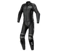 Alpinestars Combinaison En Cuir Stella GP Plus 2 Pièces Black Metallic Gray, Taille: 40