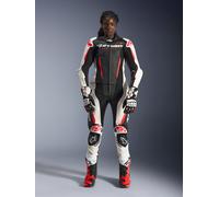 Alpinestars Combinaison En Cuir Stella GP-R7 2 Pièces Black White Red Fluo, Taille: 44