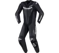 Alpinestars GP Force V2 Combinaison en cuir de moto 1 pièce, noir, Taille 52