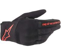 Alpinestars Copper Gants de moto, noir/rouge, Taille L