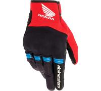 Alpinestars Copper Honda, gants S Noir/Rouge/Bleu Noir/Rouge/Bleu