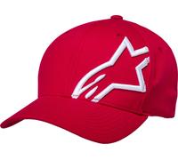 Alpinestars Corp Shift 2 Flexfit Cap, Rouge/Blanc, Taille L/XL