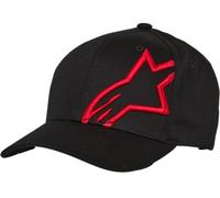 Alpinestars Casquette Shift 2 Flexfit Homme Noir/Rouge 2XL-3XL