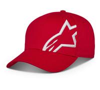 Alpinestars Corp Snap 2 Cap, Rouge/Blanc, Taille unique