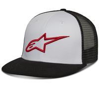 Alpinestars Casquette Corp Trucker Homme Blanc/Noir Taille unique