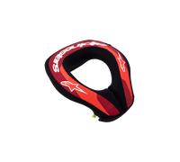 Alpinestars Sequence Garde-cou de motocross pour jeunes, Rouge/Blanc/Noir, Taille S/M