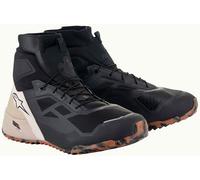 Alpinestars CR-1 Chaussures de moto, noir-brun, taille 44 pour homme