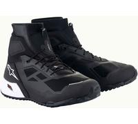 Alpinestars CR-1, chaussures 12.5 US Noir/Blanc Noir/Blanc