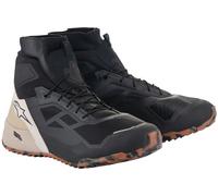 Alpinestars CR-1 Chaussures de moto, noir-brun, taille 43 44 pour homme