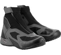 Alpinestars CR-8 Gore-Tex chaussures de moto imperméables, noir-gris-bleu, taille 47 pour homme