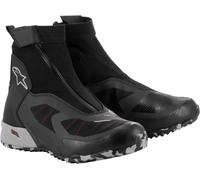 Alpinestars Bottes CR-8 Gore-Tex courtes Noir/Gris/Rouge 11 US