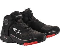 Alpinestars CR-X, chaussures Drystar 10.5 US Noir/Marron/Rouge Noir/Marron/Rouge