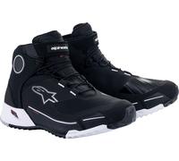 Alpinestars CR-X, chaussures Drystar 12 US Noir/Blanc Noir/Blanc