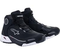 Alpinestars CR-X Drystar Chaussures de moto, noir-blanc, taille 45 pour homme