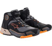 Alpinestars CR-X Drystar Chaussures de moto, noir-orange, taille 40 41 pour homme